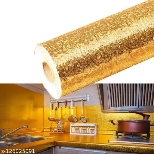 Golden Foil Sheet 40cm x 200cm
