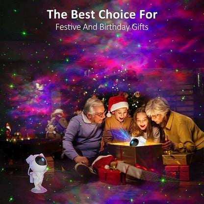 Astronaut Star Projector & Night Sky Lamp