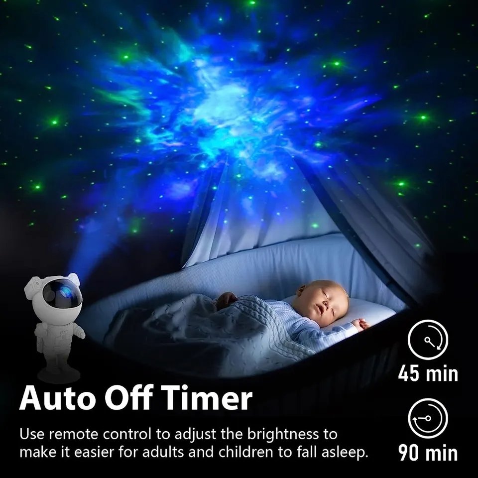 Astronaut Star Projector & Night Sky Lamp