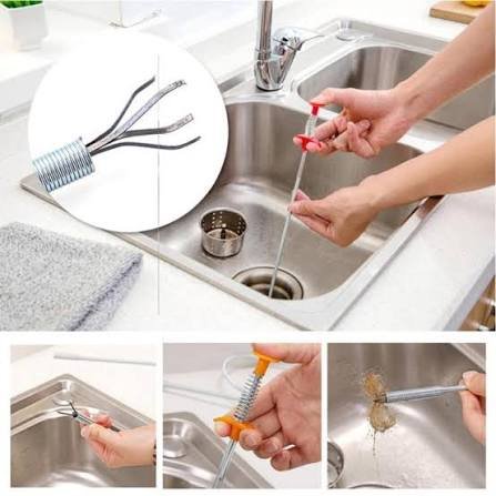 Pack Of Fan 3 Sink Drain Clog Wire