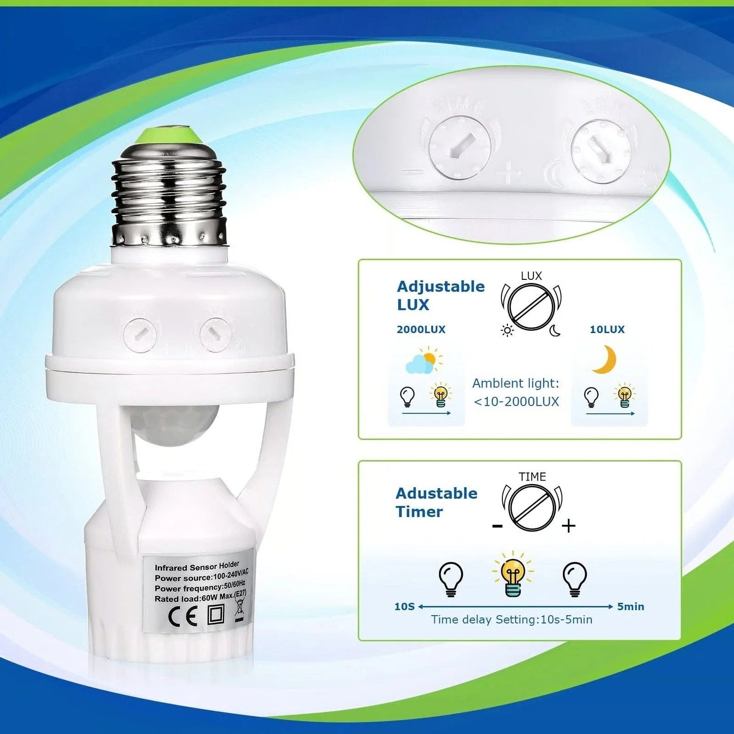 Sensor Bulb Holder (Minimum Order Quantity 1 Carton/100 Pcs)