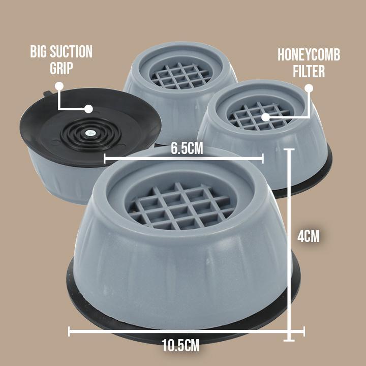Anti-Vibration Washing Machine Feet Pads