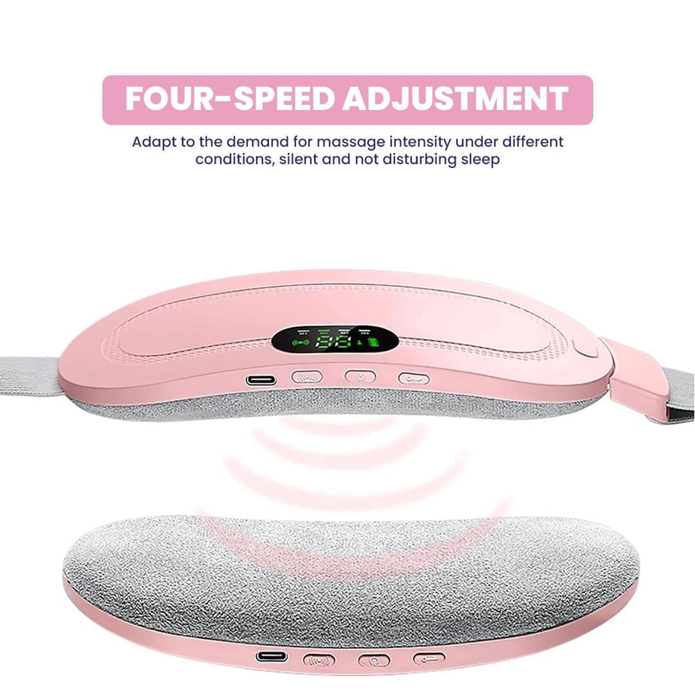 Rechargeable Heating Belt – Fast Heat & Massage for Back or Belly