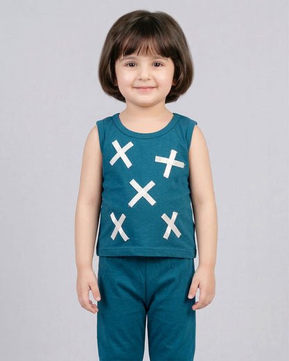 Dark Teal Bow Set