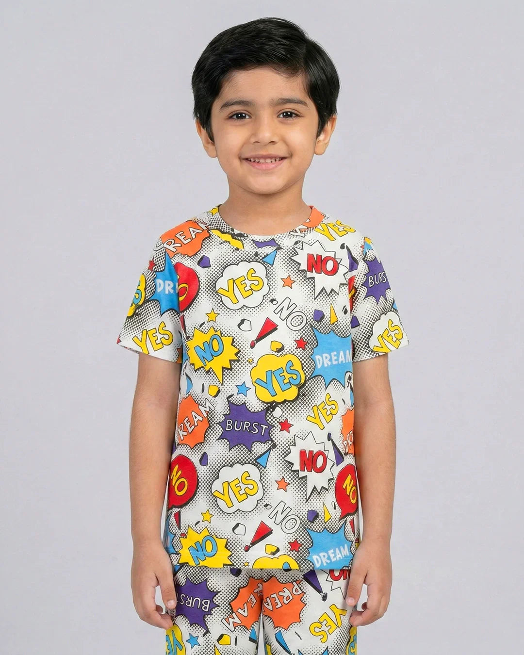 Pop Art Print Pajama Set