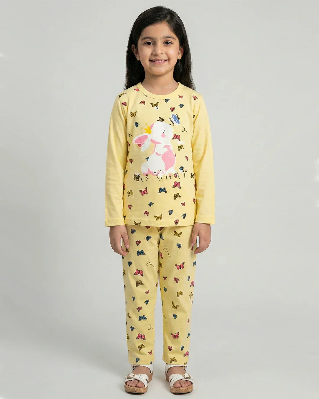 Yellow Butterfly Kidswear