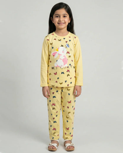 Yellow Butterfly Kidswear
