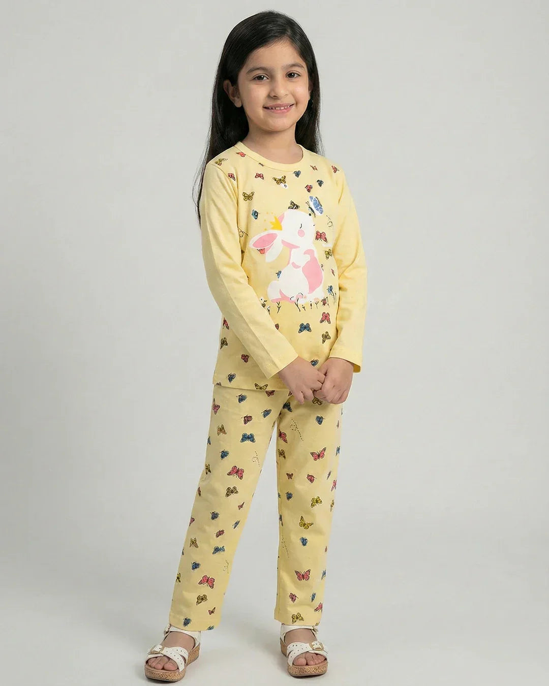 Yellow Butterfly Kidswear