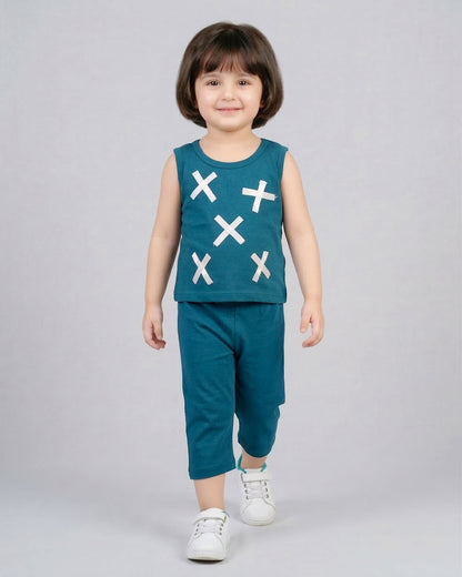 Dark Teal Bow Set