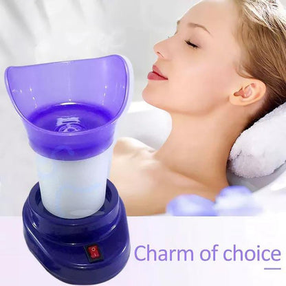 2-in-1 Steam Facial Steamer & Nose Inhaler – Beauty & Sinus Relief