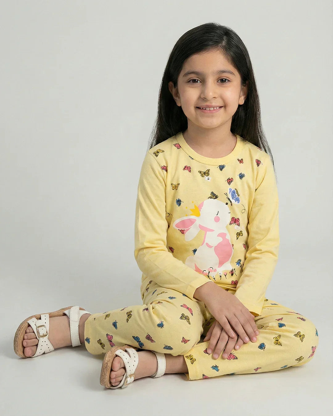 Yellow Butterfly Kidswear