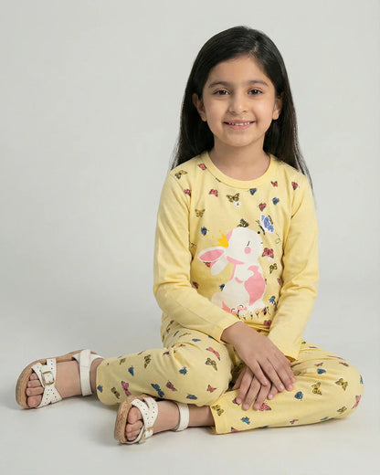 Yellow Butterfly Kidswear