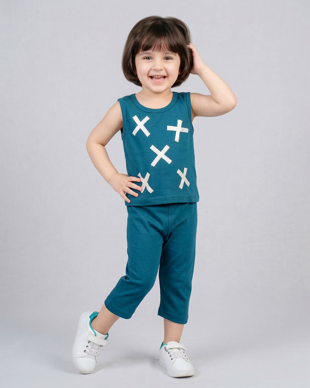 Dark Teal Bow Set