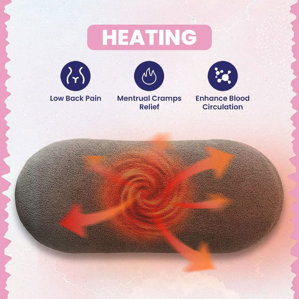 Rechargeable Heating Belt – Fast Heat & Massage for Back or Belly