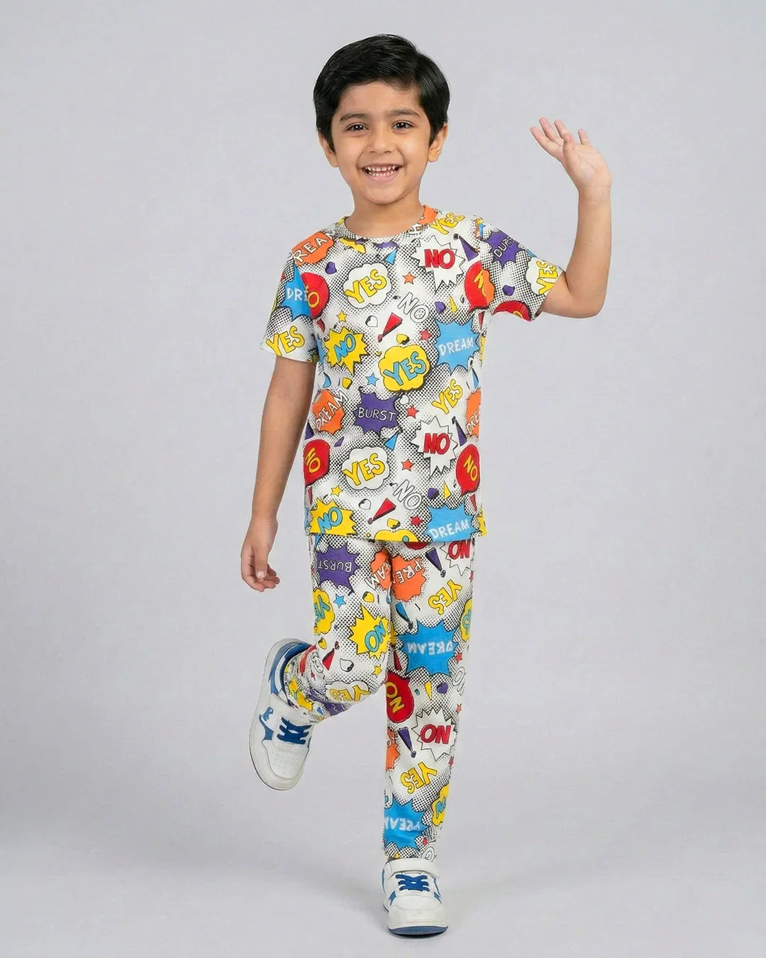 Pop Art Print Pajama Set