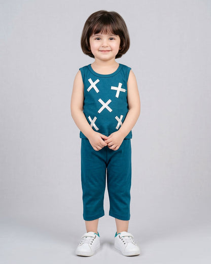 Dark Teal Bow Set