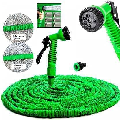 Expandable Magic Garden Hose with Spray