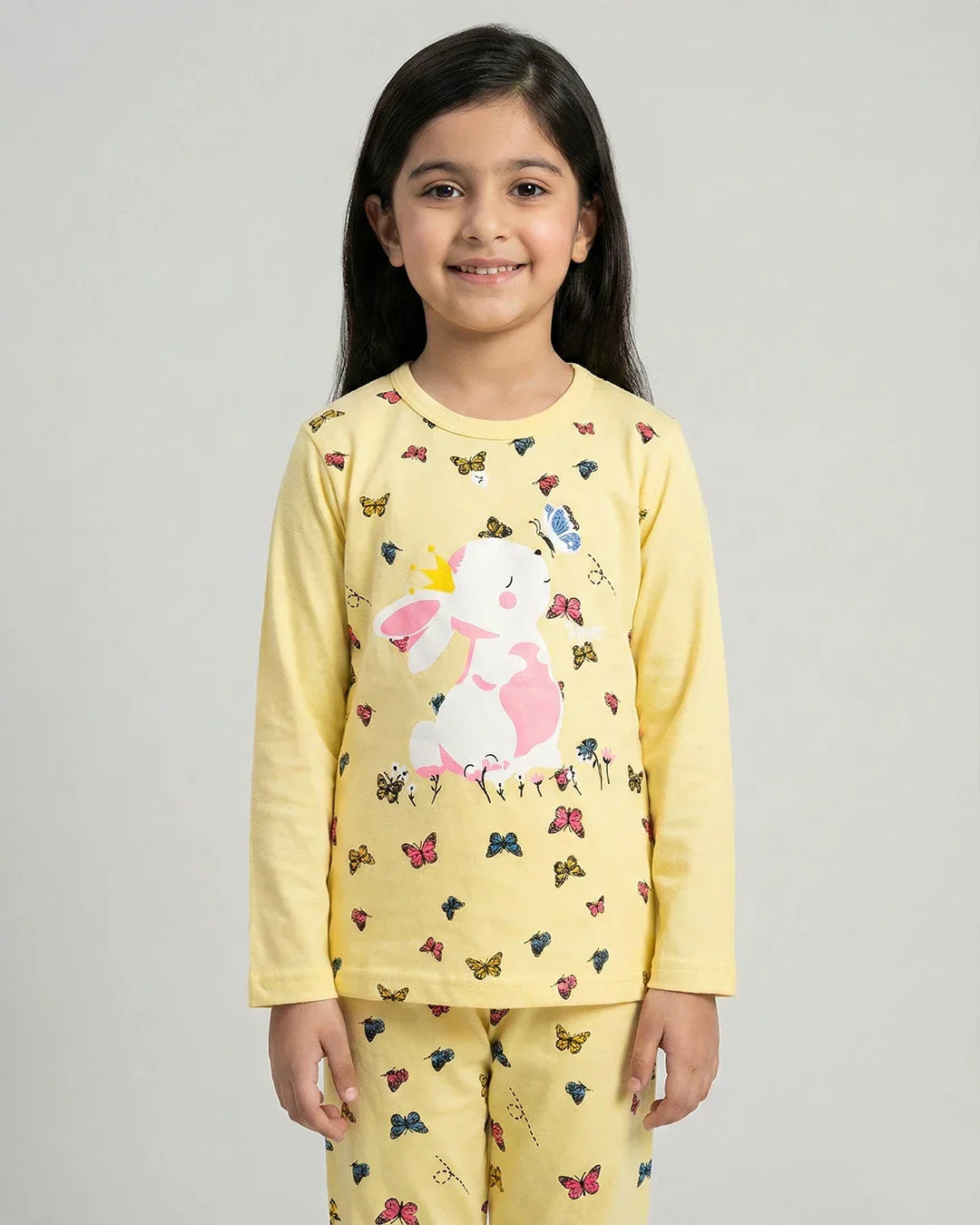 Yellow Butterfly Kidswear