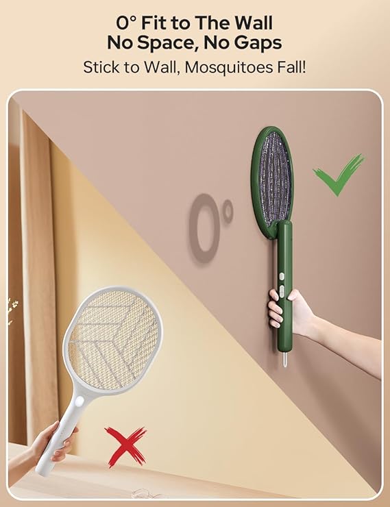 Folding Electric Mosquito Swatter