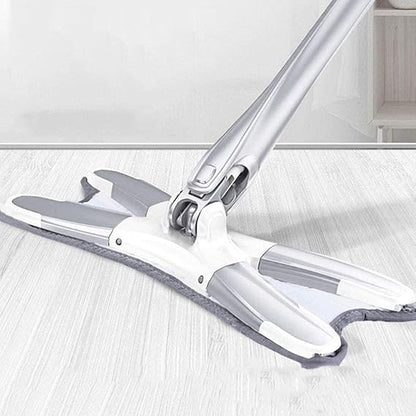 X-Type Self-Wringing Flat Floor Mop