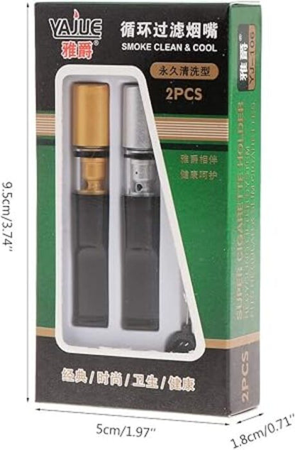 5PCS Reusable Tobacco Cigarette Filter