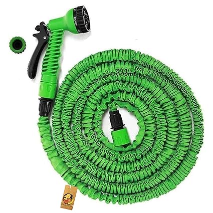 Expandable Magic Garden Hose with Spray