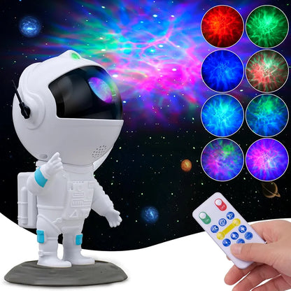 Astronaut Star Projector & Night Sky Lamp