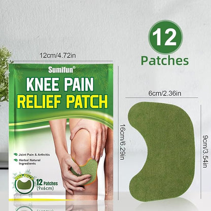 10 Pcs Pain Relief Patches – For Knee, Back & Joint Pain