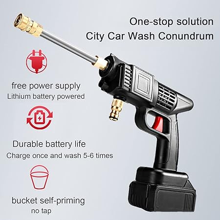 Portable Rechargeable Car Pressure Washer