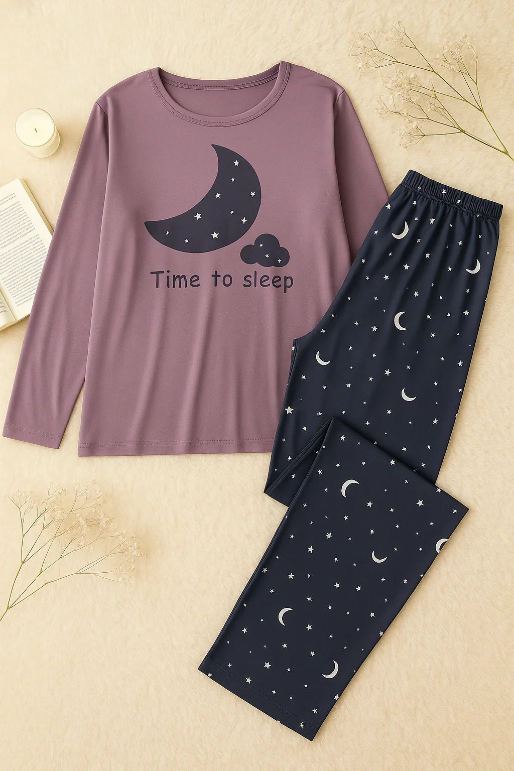 PURPLE TIME TO SLEEP