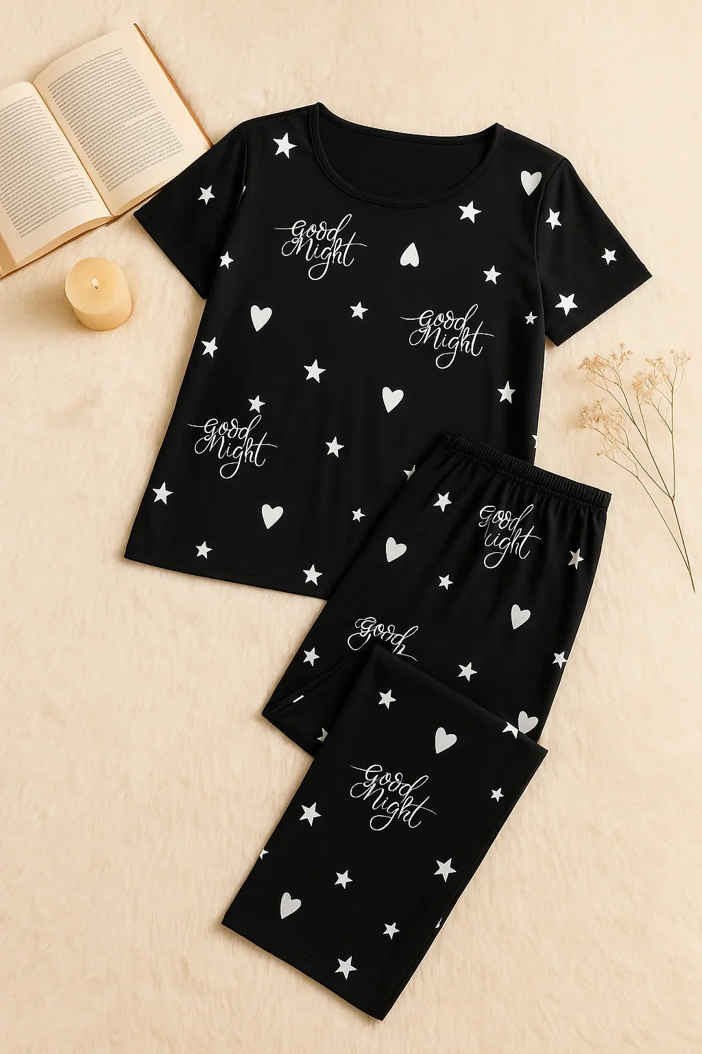 BLACK GOODNIGHT COMFORT