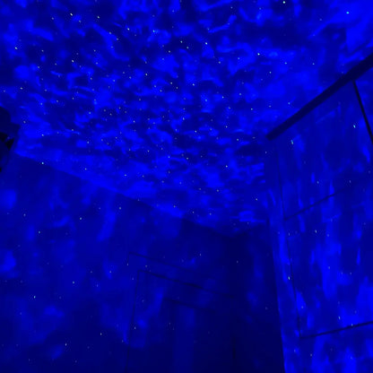 Galaxy Projector Light – Starry Sky with Bluetooth Music