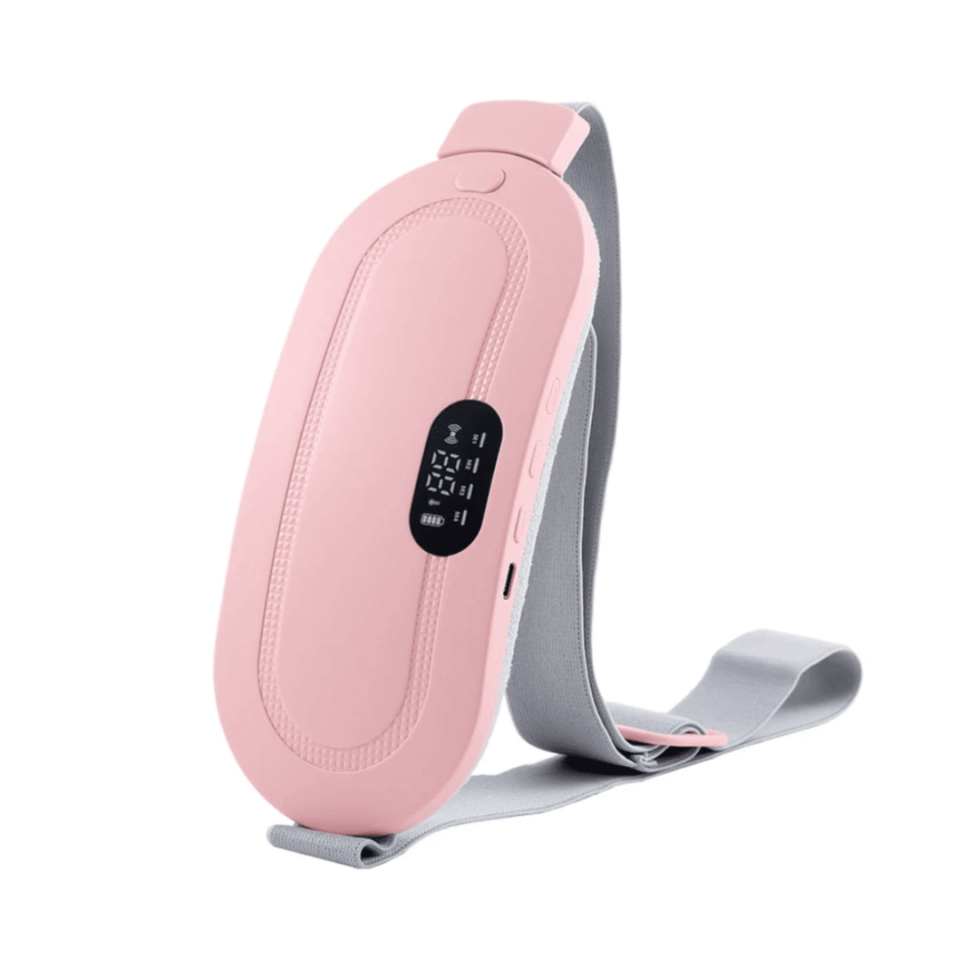 Rechargeable Heating Belt – Fast Heat & Massage for Back or Belly