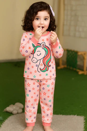 Magical Unicorn Pajama Set – Pink