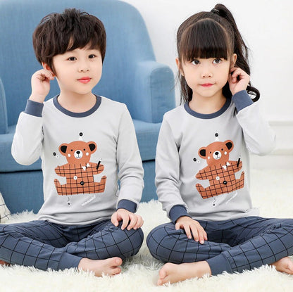 Cozy Bear Kids Pajama Set