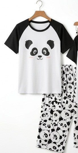 Panda  Printed Suit