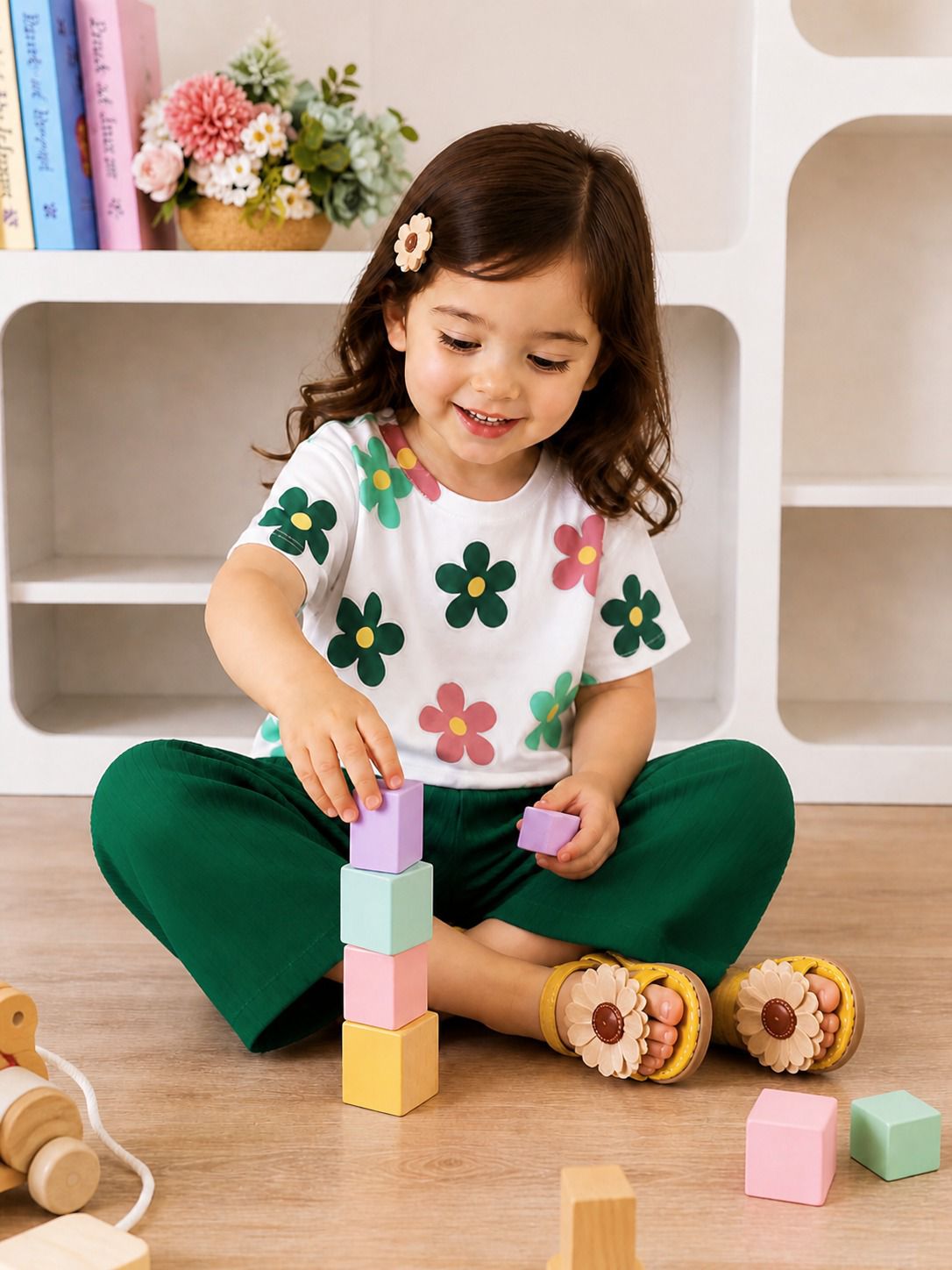 Floral Bliss Kids Night Set