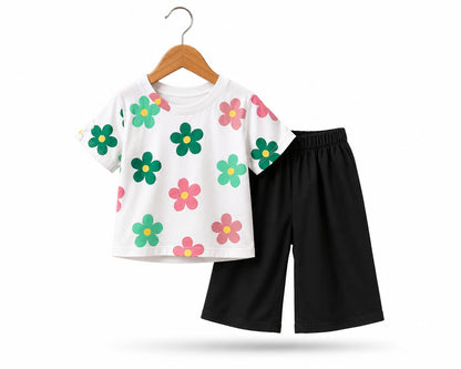 Floral Bliss Kids Night Set