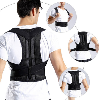 Posture Support Belt – Back & Shoulder Alignment Strap