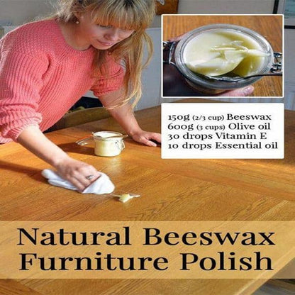 2 Pack (85g) - Beeswax Wood Wax & Furniture Polish