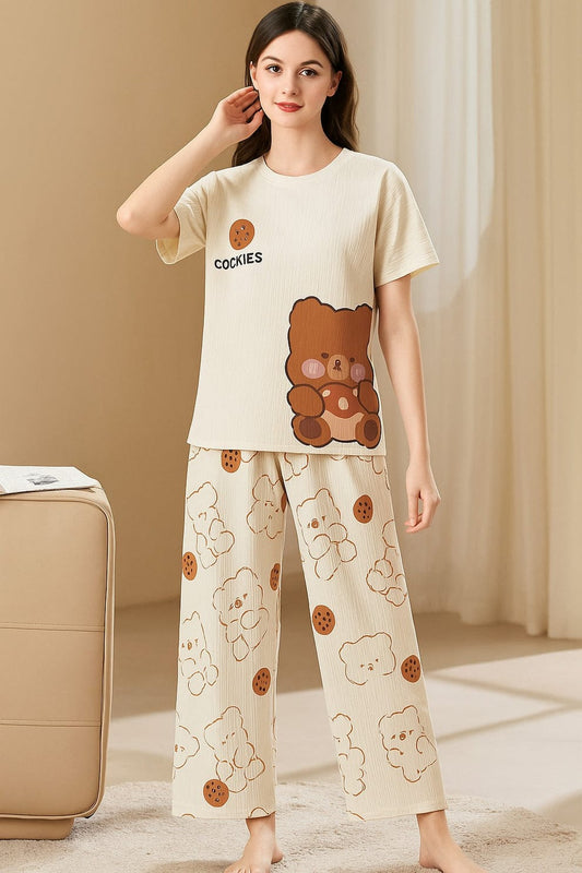 Cookie Bear Cozy Pajama Set