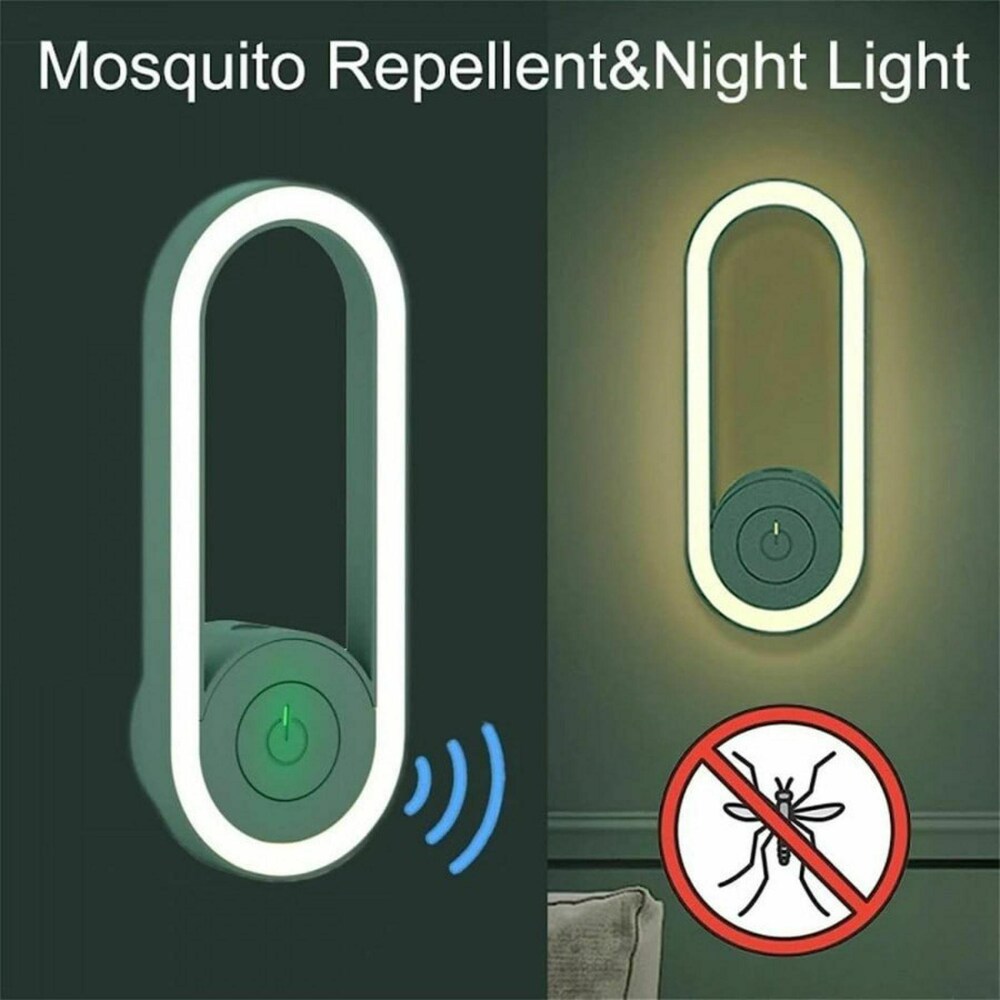 Ultrasonic LED Mosquito Killer Lamp